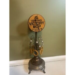 Liquid Veneer Folk Art Clock Works Signed‎ Original OFAK